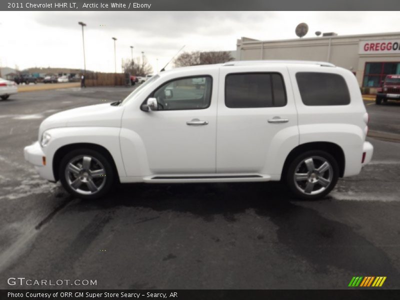 Arctic Ice White / Ebony 2011 Chevrolet HHR LT