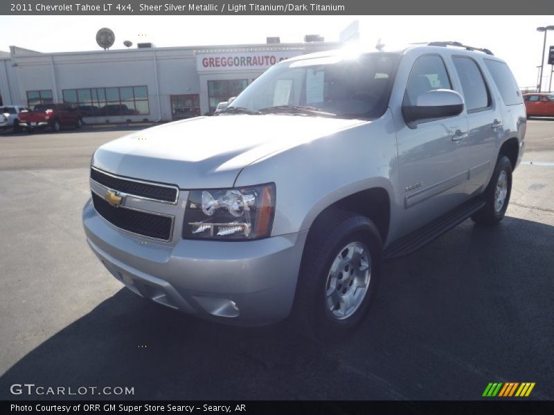 Sheer Silver Metallic / Light Titanium/Dark Titanium 2011 Chevrolet Tahoe LT 4x4