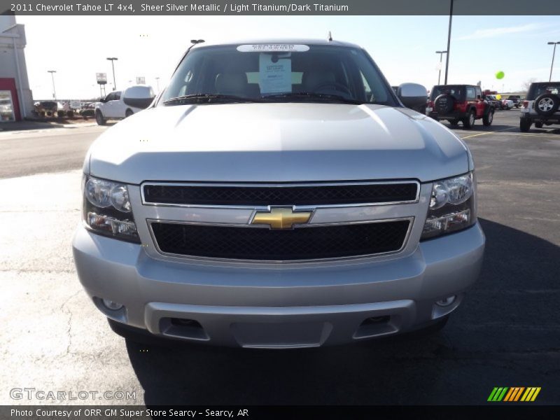Sheer Silver Metallic / Light Titanium/Dark Titanium 2011 Chevrolet Tahoe LT 4x4