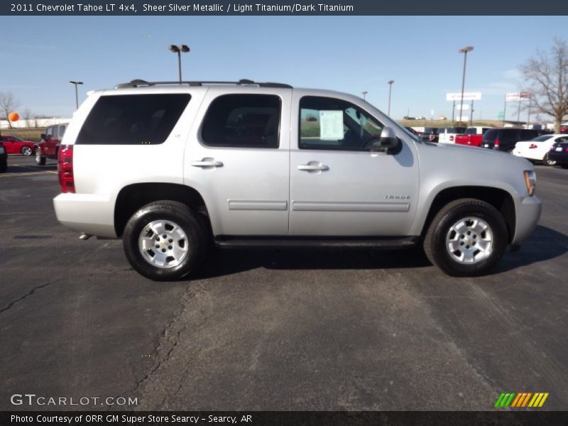 Sheer Silver Metallic / Light Titanium/Dark Titanium 2011 Chevrolet Tahoe LT 4x4