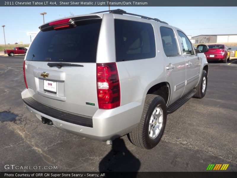Sheer Silver Metallic / Light Titanium/Dark Titanium 2011 Chevrolet Tahoe LT 4x4