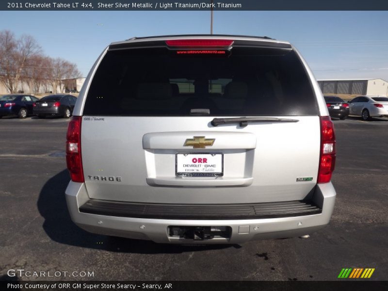 Sheer Silver Metallic / Light Titanium/Dark Titanium 2011 Chevrolet Tahoe LT 4x4
