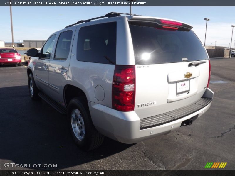 Sheer Silver Metallic / Light Titanium/Dark Titanium 2011 Chevrolet Tahoe LT 4x4