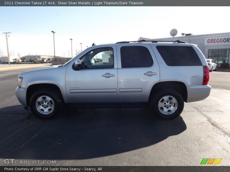 Sheer Silver Metallic / Light Titanium/Dark Titanium 2011 Chevrolet Tahoe LT 4x4