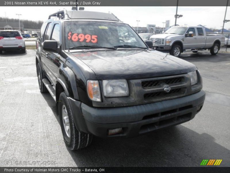 Super Black / Dusk Gray 2001 Nissan Xterra XE V6 4x4