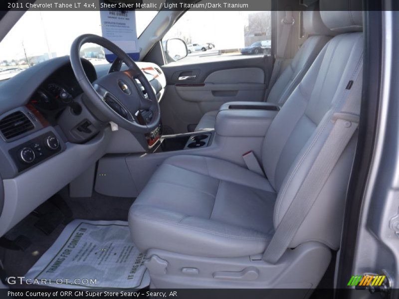 Sheer Silver Metallic / Light Titanium/Dark Titanium 2011 Chevrolet Tahoe LT 4x4