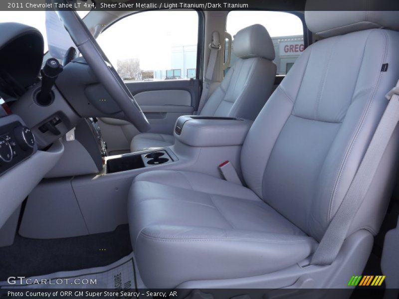 Sheer Silver Metallic / Light Titanium/Dark Titanium 2011 Chevrolet Tahoe LT 4x4