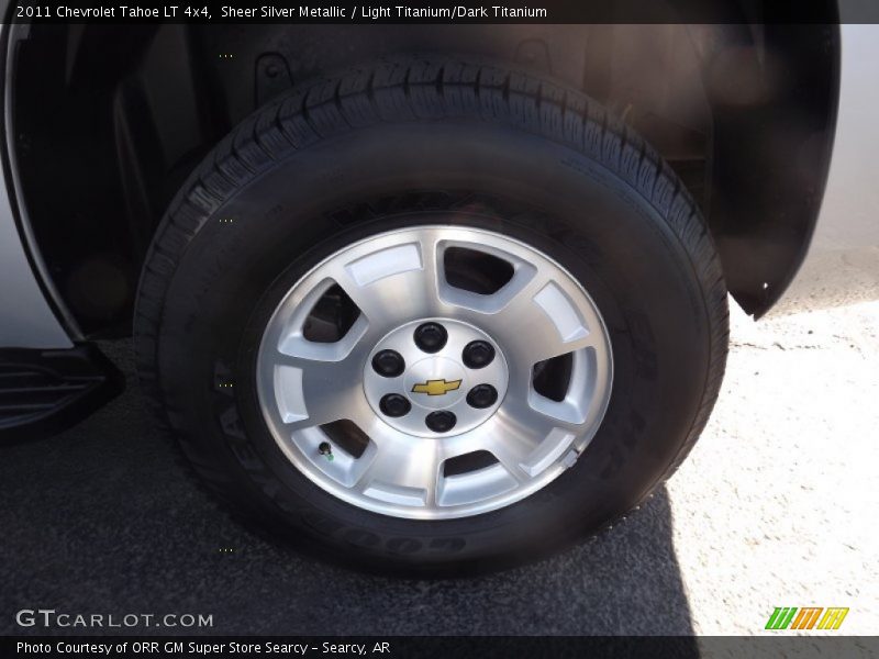 Sheer Silver Metallic / Light Titanium/Dark Titanium 2011 Chevrolet Tahoe LT 4x4