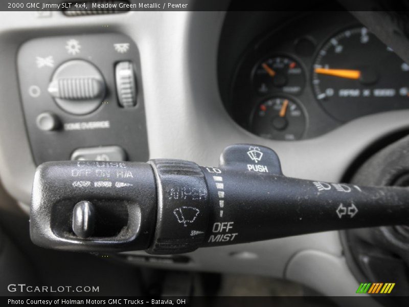Meadow Green Metallic / Pewter 2000 GMC Jimmy SLT 4x4