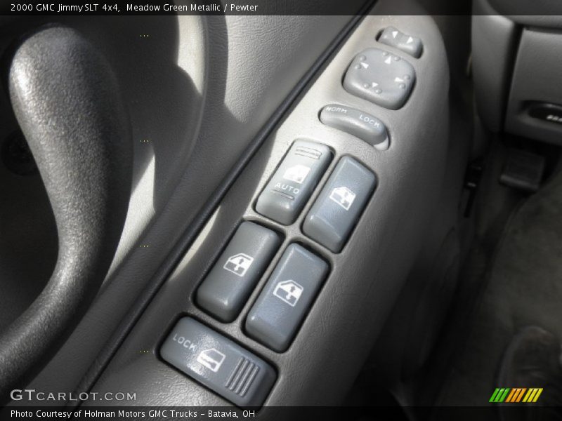 Meadow Green Metallic / Pewter 2000 GMC Jimmy SLT 4x4