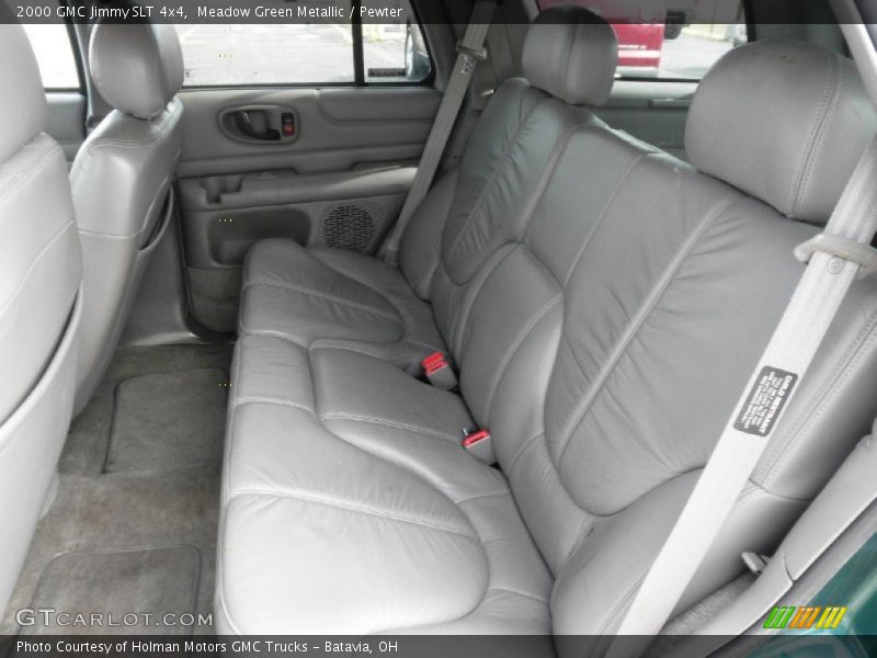 Meadow Green Metallic / Pewter 2000 GMC Jimmy SLT 4x4