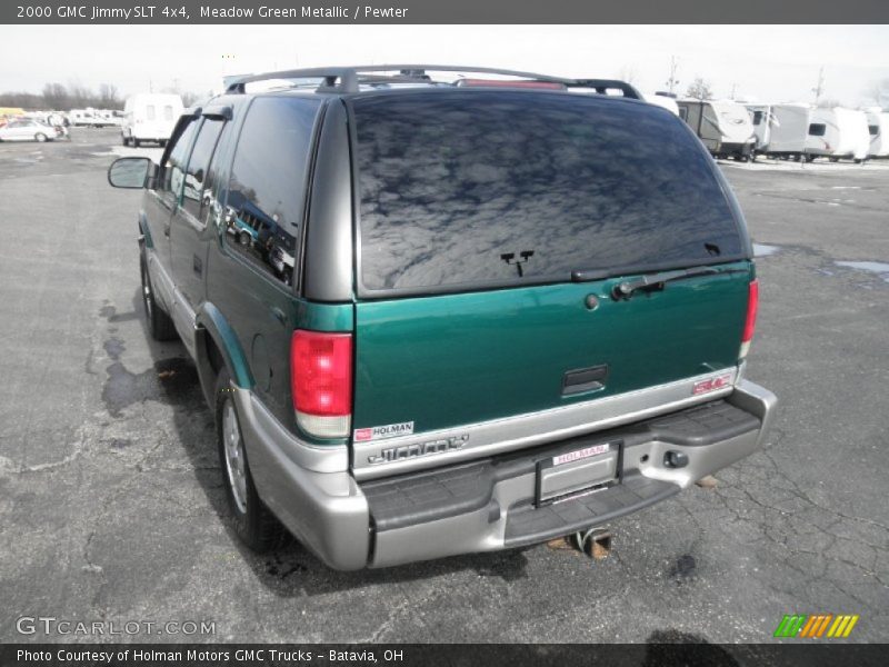Meadow Green Metallic / Pewter 2000 GMC Jimmy SLT 4x4