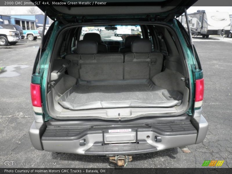 Meadow Green Metallic / Pewter 2000 GMC Jimmy SLT 4x4