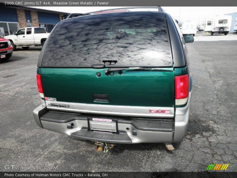 Meadow Green Metallic / Pewter 2000 GMC Jimmy SLT 4x4