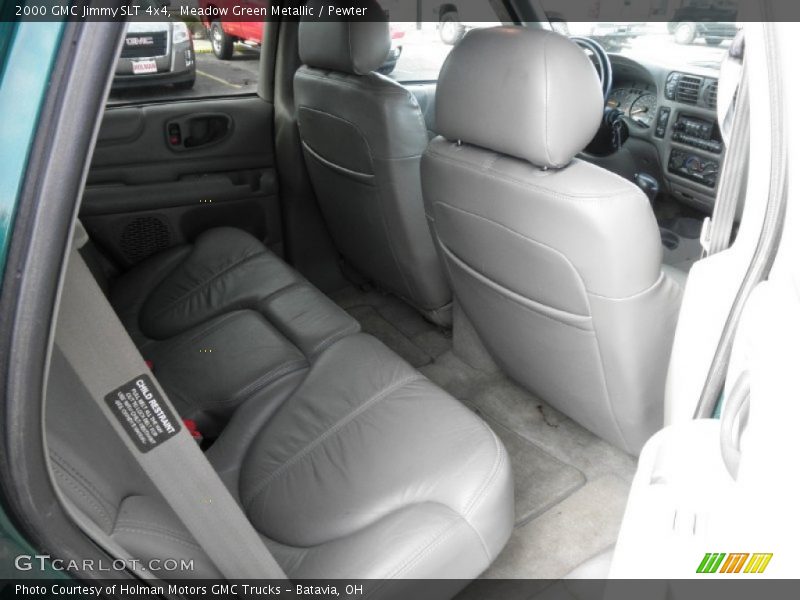 Meadow Green Metallic / Pewter 2000 GMC Jimmy SLT 4x4