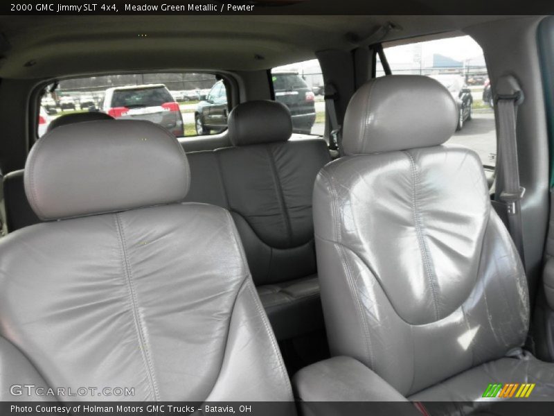 Meadow Green Metallic / Pewter 2000 GMC Jimmy SLT 4x4