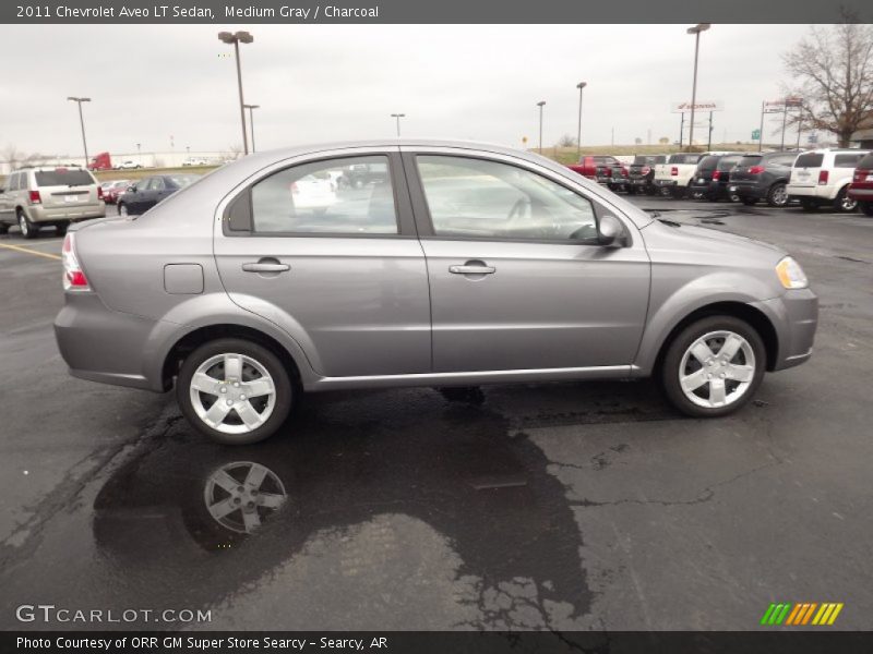 Medium Gray / Charcoal 2011 Chevrolet Aveo LT Sedan
