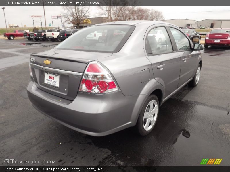Medium Gray / Charcoal 2011 Chevrolet Aveo LT Sedan