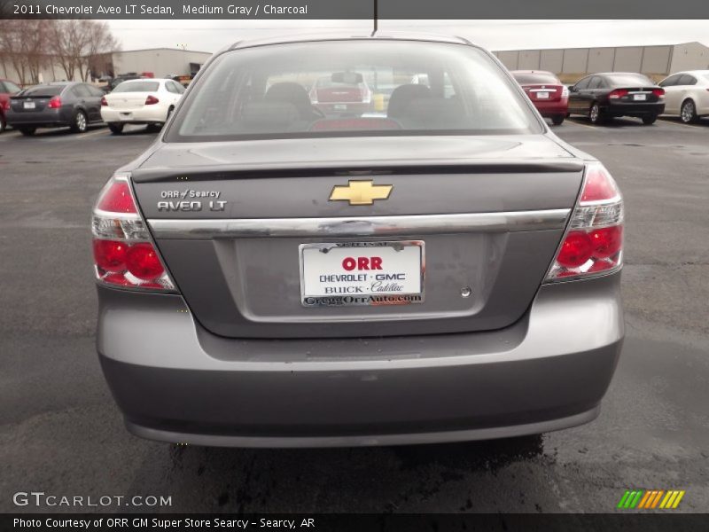 Medium Gray / Charcoal 2011 Chevrolet Aveo LT Sedan