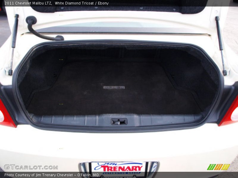 White Diamond Tricoat / Ebony 2011 Chevrolet Malibu LTZ