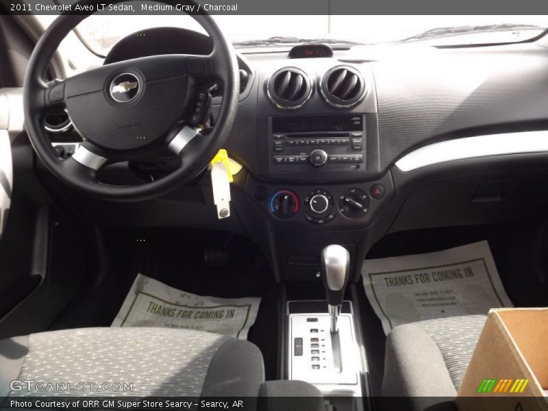 Medium Gray / Charcoal 2011 Chevrolet Aveo LT Sedan