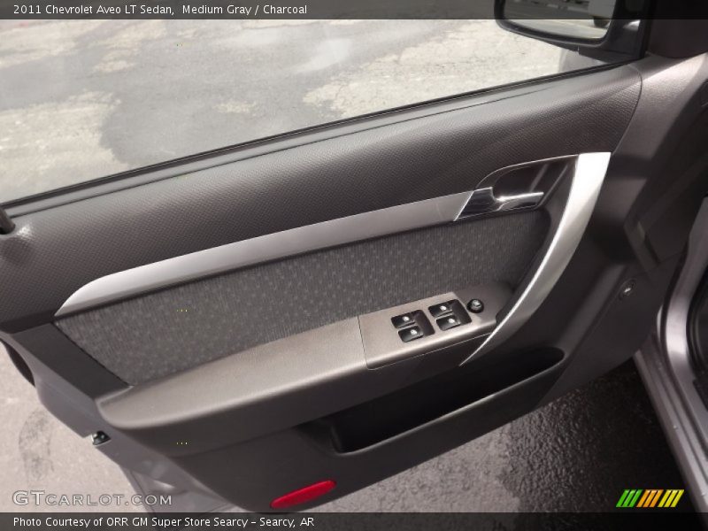 Medium Gray / Charcoal 2011 Chevrolet Aveo LT Sedan