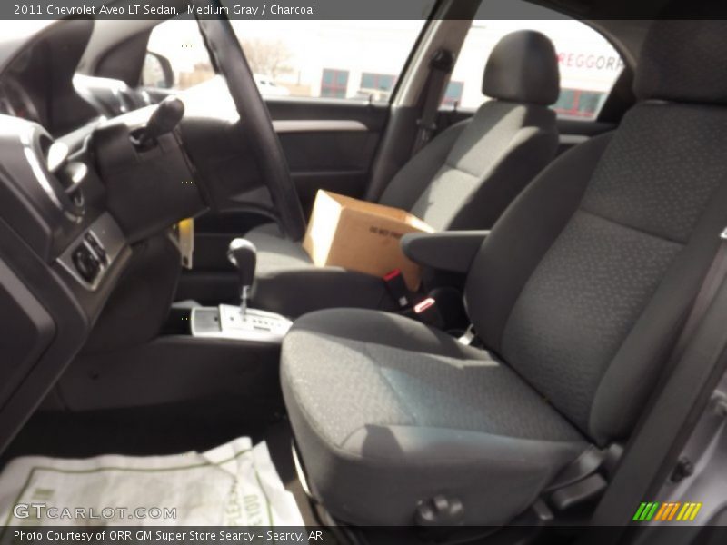 Medium Gray / Charcoal 2011 Chevrolet Aveo LT Sedan