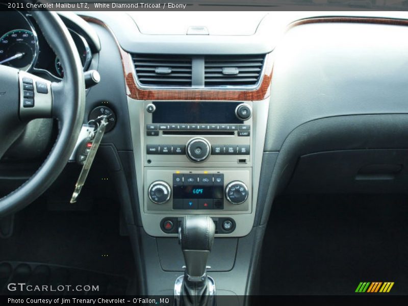 White Diamond Tricoat / Ebony 2011 Chevrolet Malibu LTZ