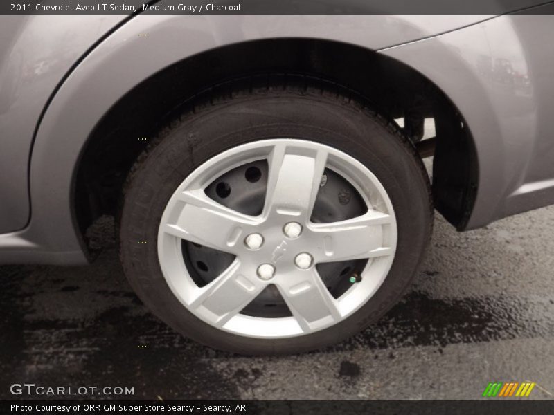 Medium Gray / Charcoal 2011 Chevrolet Aveo LT Sedan