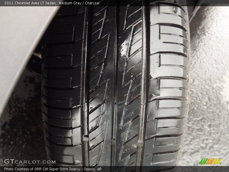 Medium Gray / Charcoal 2011 Chevrolet Aveo LT Sedan