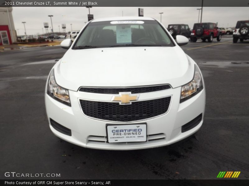 Summit White / Jet Black 2011 Chevrolet Cruze LT