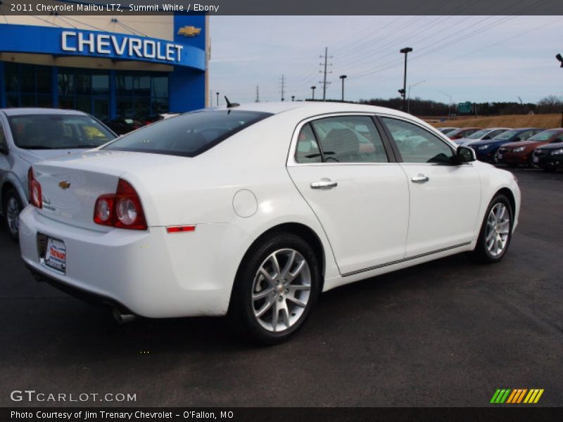 Summit White / Ebony 2011 Chevrolet Malibu LTZ