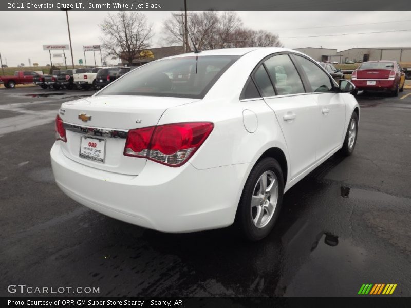 Summit White / Jet Black 2011 Chevrolet Cruze LT