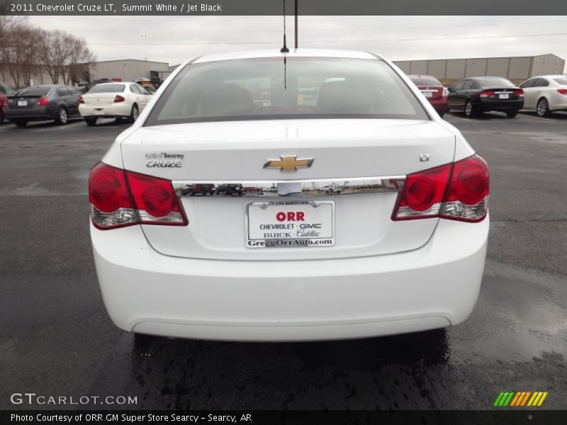 Summit White / Jet Black 2011 Chevrolet Cruze LT