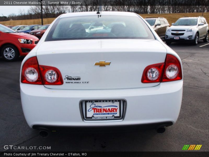 Summit White / Ebony 2011 Chevrolet Malibu LTZ