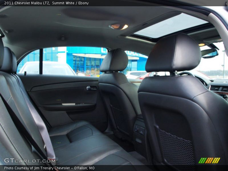 Summit White / Ebony 2011 Chevrolet Malibu LTZ