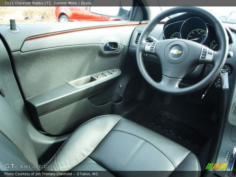 Summit White / Ebony 2011 Chevrolet Malibu LTZ