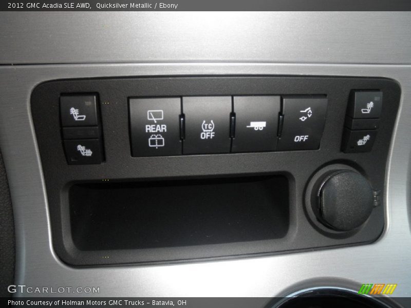 Quicksilver Metallic / Ebony 2012 GMC Acadia SLE AWD