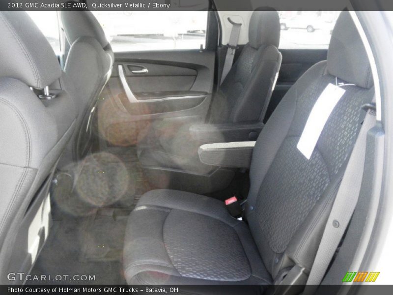 Quicksilver Metallic / Ebony 2012 GMC Acadia SLE AWD