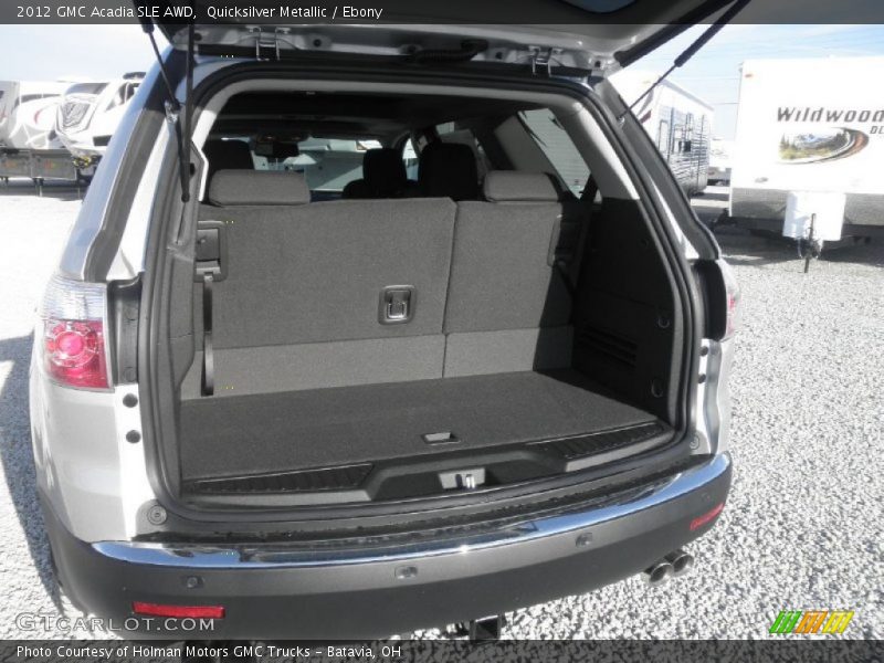 Quicksilver Metallic / Ebony 2012 GMC Acadia SLE AWD