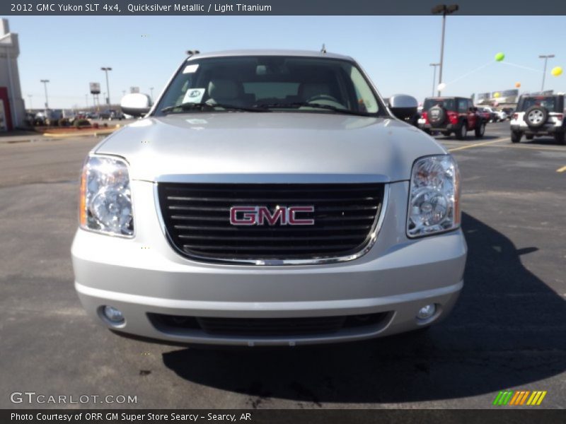 Quicksilver Metallic / Light Titanium 2012 GMC Yukon SLT 4x4