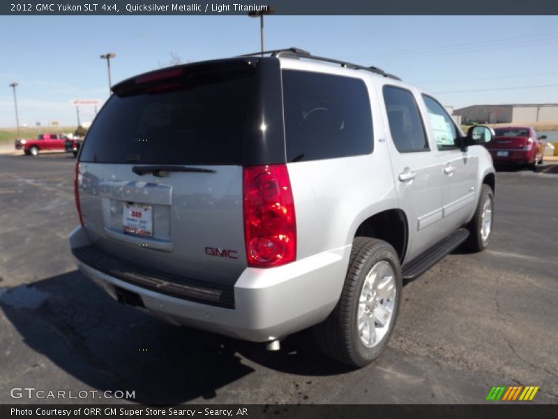 Quicksilver Metallic / Light Titanium 2012 GMC Yukon SLT 4x4