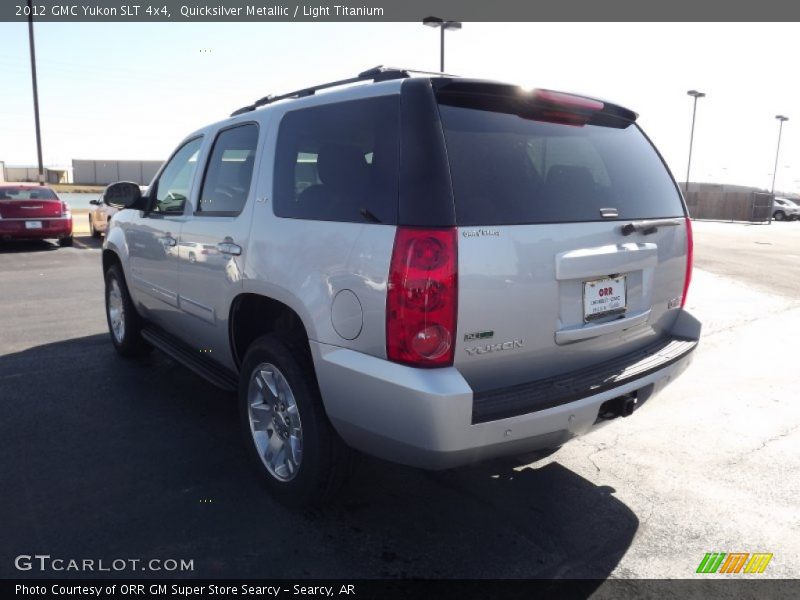 Quicksilver Metallic / Light Titanium 2012 GMC Yukon SLT 4x4