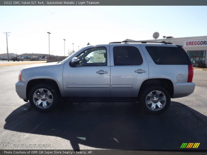 Quicksilver Metallic / Light Titanium 2012 GMC Yukon SLT 4x4