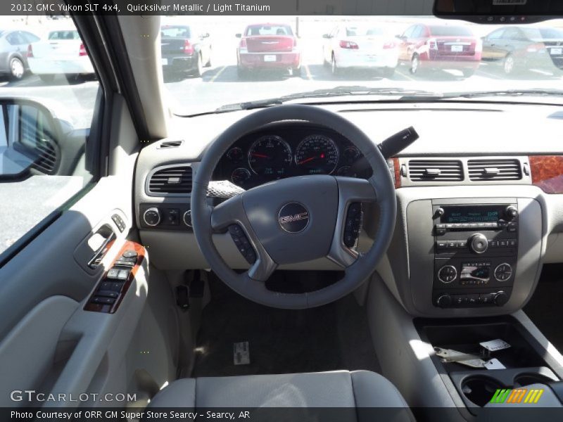 Quicksilver Metallic / Light Titanium 2012 GMC Yukon SLT 4x4