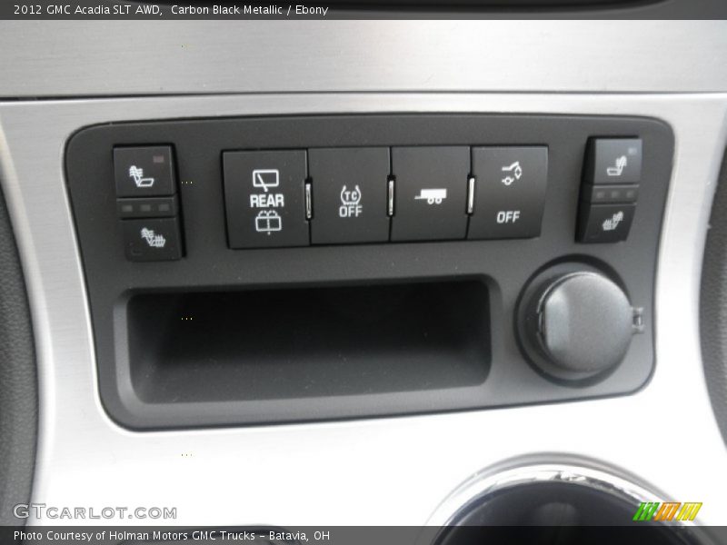 Carbon Black Metallic / Ebony 2012 GMC Acadia SLT AWD