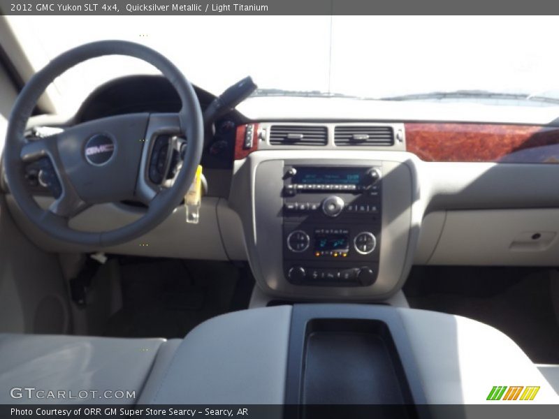 Quicksilver Metallic / Light Titanium 2012 GMC Yukon SLT 4x4