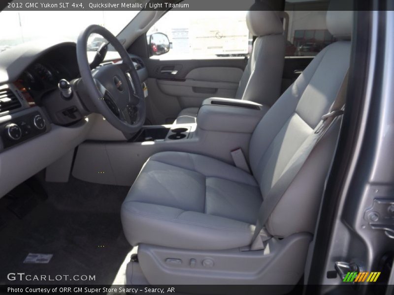 Quicksilver Metallic / Light Titanium 2012 GMC Yukon SLT 4x4