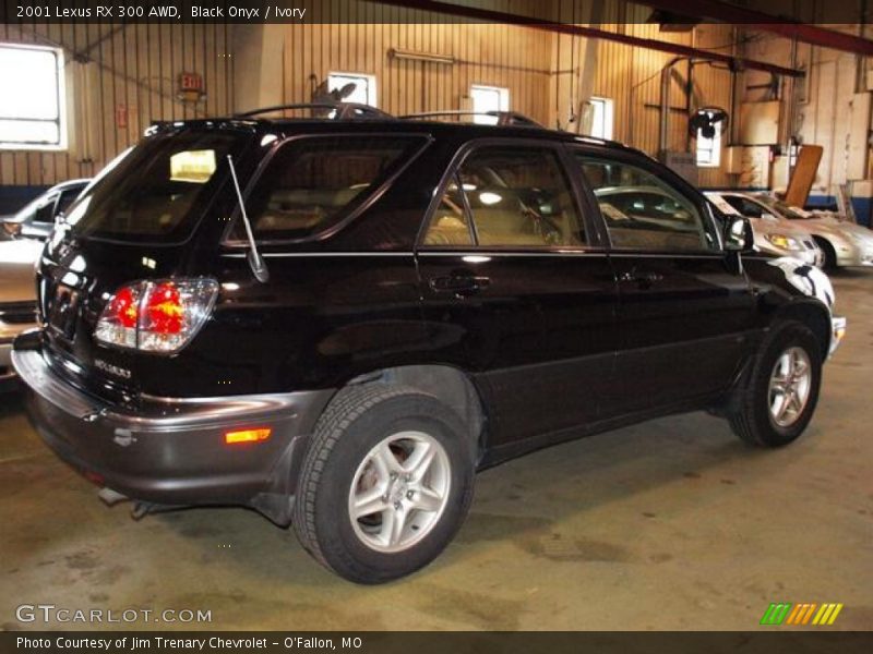 Black Onyx / Ivory 2001 Lexus RX 300 AWD