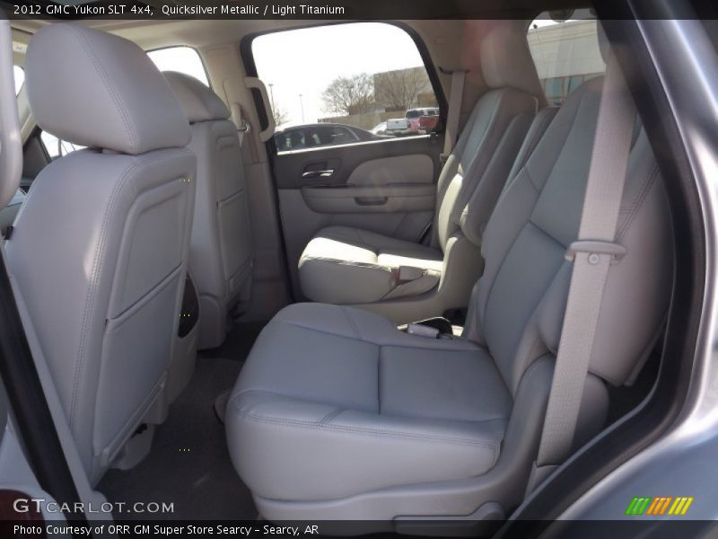 Quicksilver Metallic / Light Titanium 2012 GMC Yukon SLT 4x4